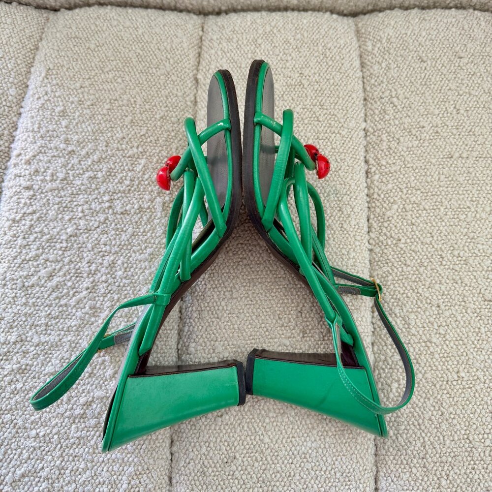Vintage Christian Dior Ladybug Sandals - Picture 6 of 7